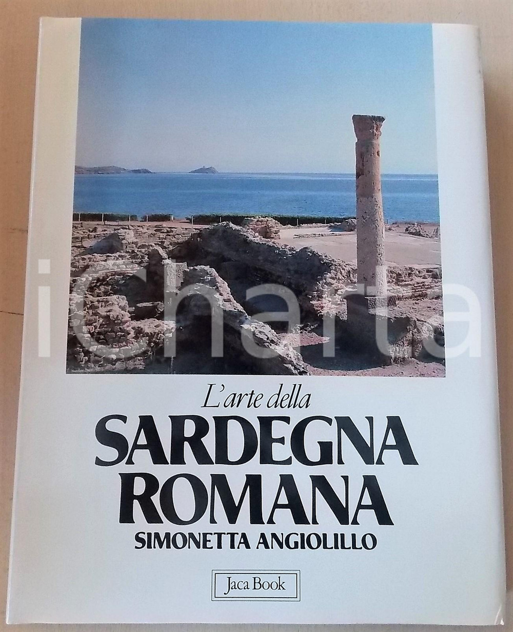 Libro, pubblicazione d epoca 1987 Simonetta ANGIOLILLO L arte della Sardegna romana JACA BOOK  219 pp. 1