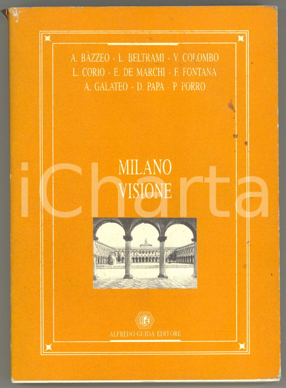 1998 Francesco NAPOLI Milano visione - Ed. Alfredo GUIDA - 238 pp. Brossura editoriale.EDITORE: Alfredo Guida Editore - NapoliPAGINE: 238DIMENSIONI: 12x17 cm  CONDIZIONI: FAIR (buone condizioni interne, ma strappo al dorso e macchie alla sovraccoperta)    originale e autentica 1