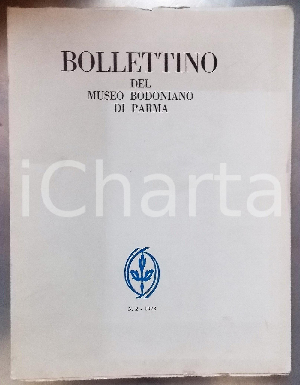 1973 Bollettino del Museo Bodoniano di PARMA nÂ° 2 - Volume illustrato 107 pp. Volume con illustrazioni b/n.PAGINE: 107DIMENSIONI: 24x31 cm  CONDIZIONI: FAIR (buone condizioni interne, ma gualciture e ingiallimento al margine superiore della sovraccoperta)    originale e autentica 1