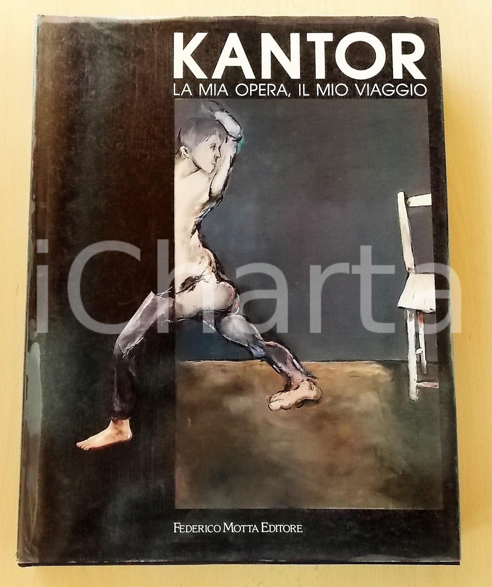 1991 Tadeusz KANTOR La mia opera, Il mio viaggio - Commento intimo *Ed. MOTTA Volume con illustrazioni b/n e a colori a piena pagina, legatura editoriale in tela rigida. EDITORE: Federico Motta Editore - MilanoDIMENSIONI: 24x30 cmPAGINE: 240 CONDIZIONI: FAIR (ottime condizioni interne, ma gualciture e minimi strappi alla sovraccoperta)    originale e autentica 1