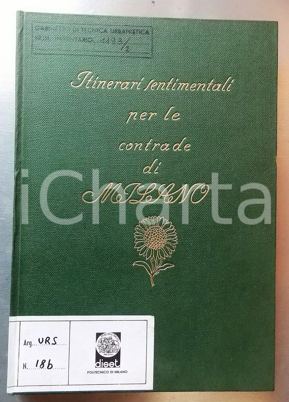 Libro, pubblicazione d epoca 1985 Paolo MEZZANOTTE Itinerari sentimentali per le contrade di Milano  BPM 1