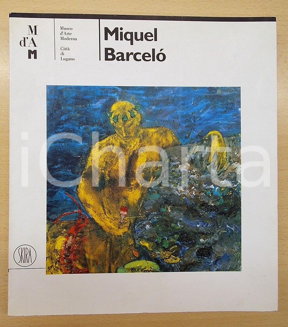 Libro, pubblicazione d epoca 2006 Rudy CHIAPPINI  Miquel BarcelÃ² Ed. SKIRA  Catalogo della mostra 1