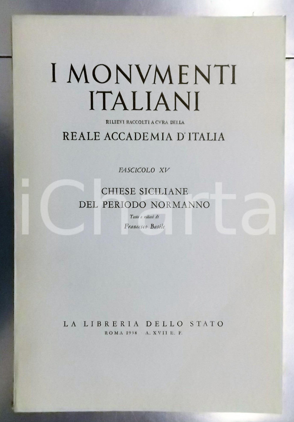 Libro, pubblicazione d epoca 1938 Piero GAZZOLA I monumenti italiani  Chiese siciliane del periodo normanno 1
