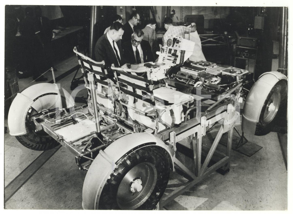 1970 ca HUNTSVILLE NASA Marshall Space Center - Collaudo LUNAR ROVER VEHICLE LRV