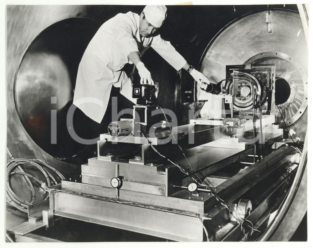 1971 CAMBRIDGE (USA) Collaudo telescopio a raggi X con tubo SEC WESTINGHOUSE