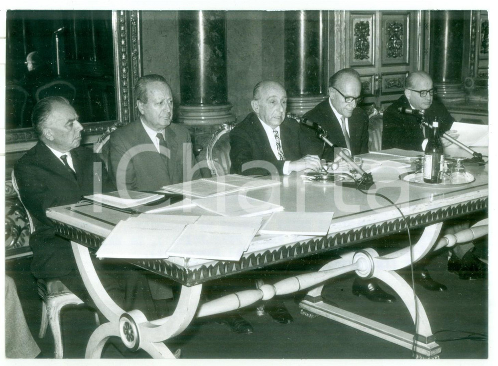 1971 MILANO Presentazione Confederazione Generale Italiana della Pubblicità FOTO