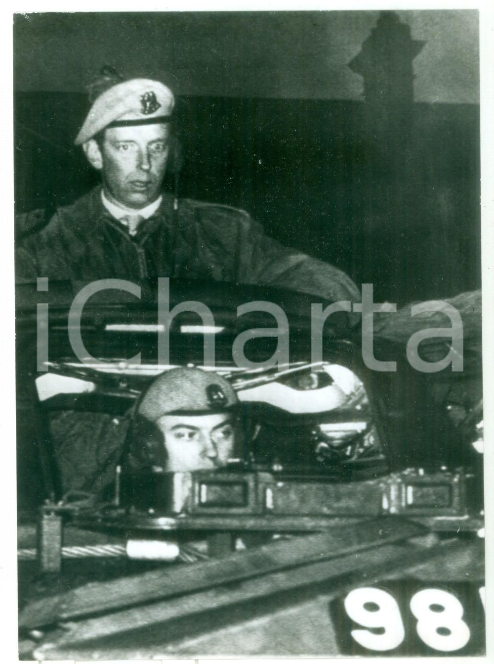 1971 IRLANDA Edward DUCA DI KENT dirige un'operazione militare *Foto 13x18