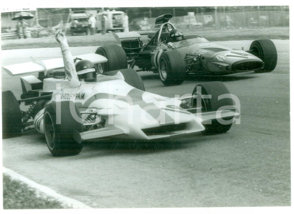 1971 MONZA 42° GP d'Italia - Peter GETHIN su BRM P160 / Jackie OLIVER su MCLAREN