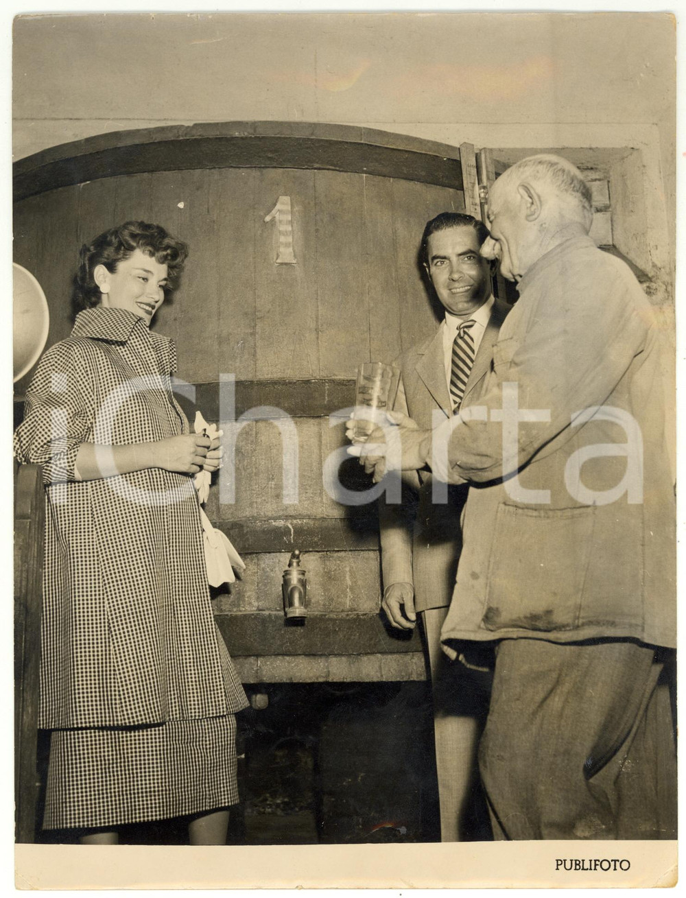 1953 PESSIONE Stabilimento MARTINI & ROSSI - Linda CHRISTIAN e Tyrone POWER 