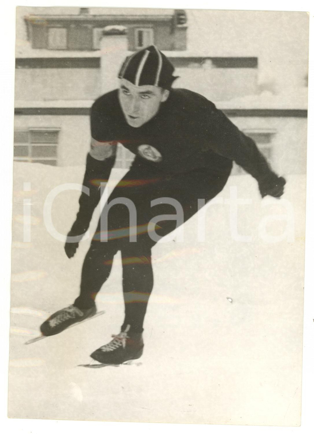 1954 DAVOS - PATTINAGGIO Campionato europeo velocità - Vincitore Evgenij GRISIN