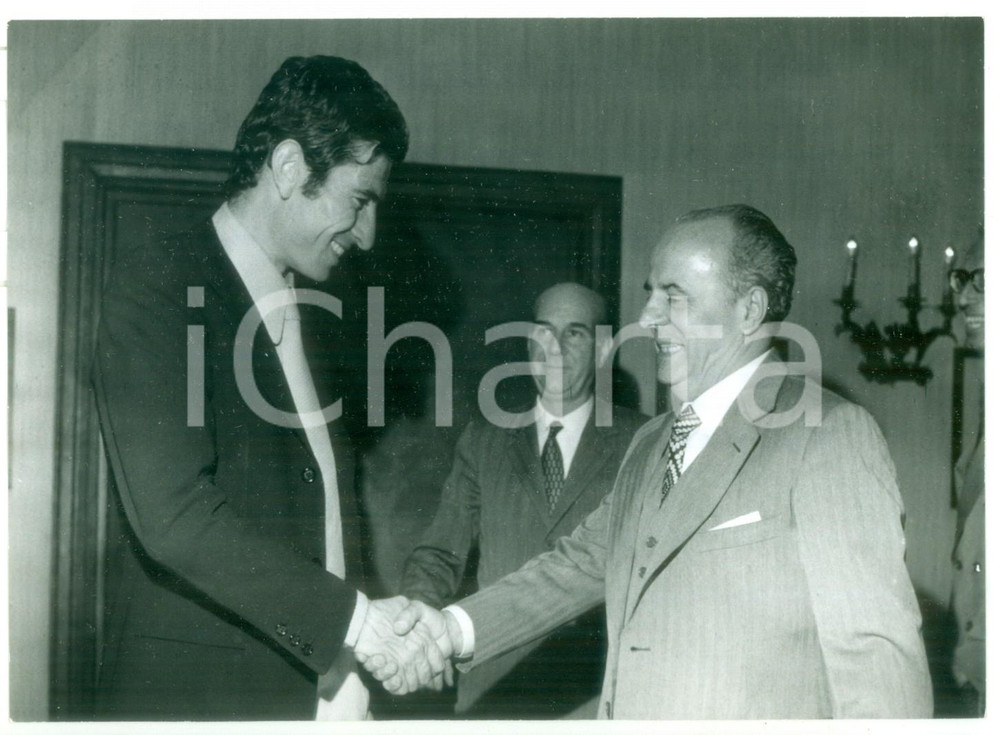 1971 MILANO Felice GIMONDI entra nella Compagnia Assicurazioni di Milano - Foto