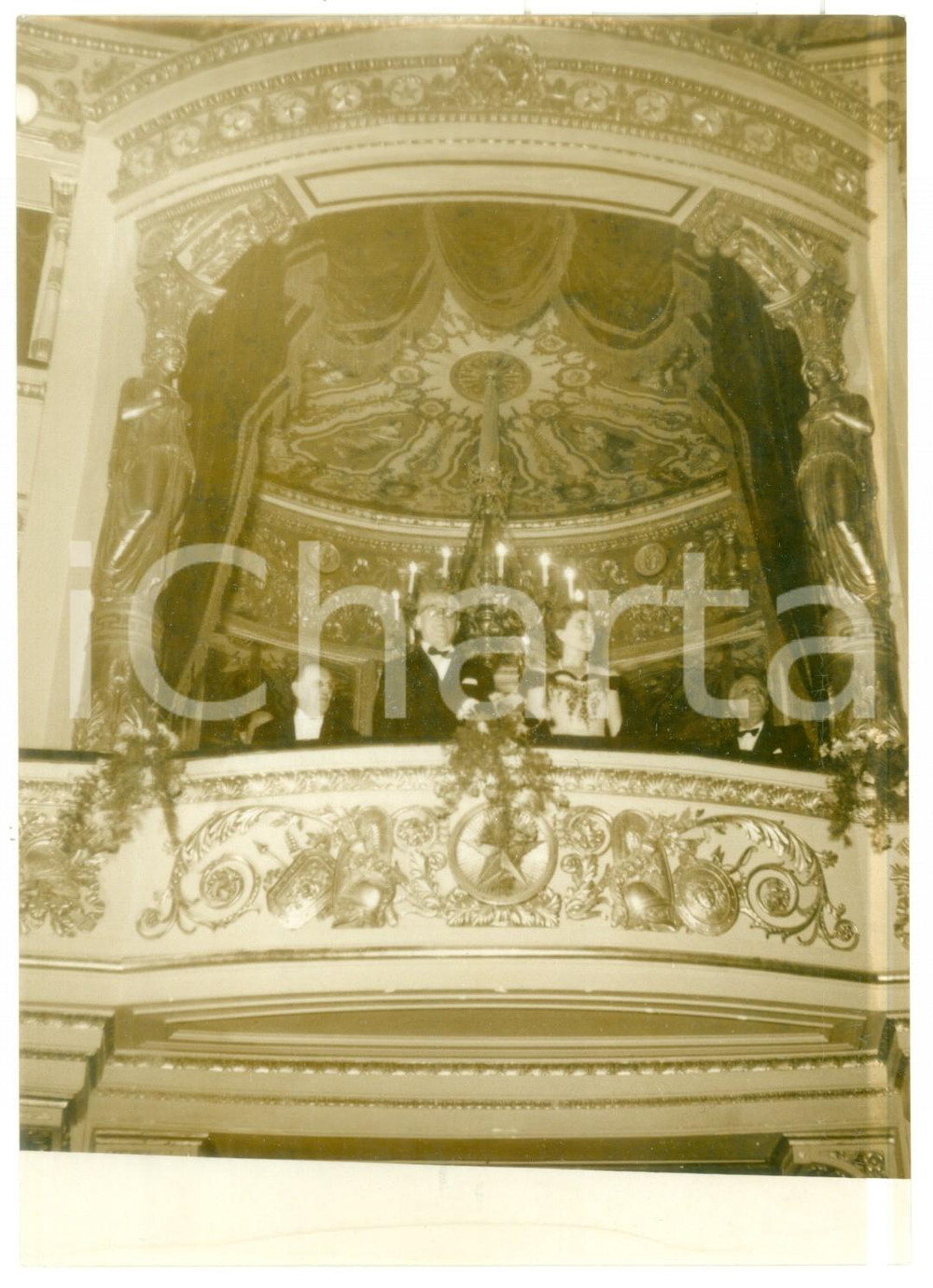 1955 MILANO Inaugurazione stagione lirica TEATRO ALLA SCALA - Giovanni GRONCHI