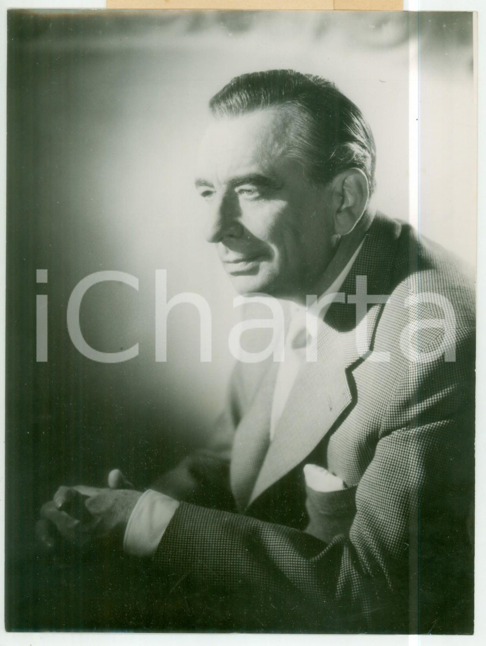 1953 CINEMA Portrait of the actor Curt GOETZ *Photo 15x20