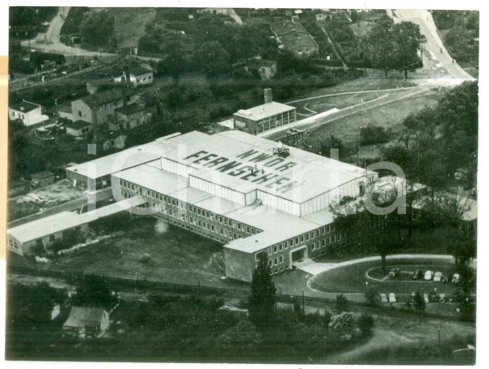 1953 HAMBURG - LOKSTEDT Studios of  Nordwestdeutscher Rundfunk NWDR *Photo