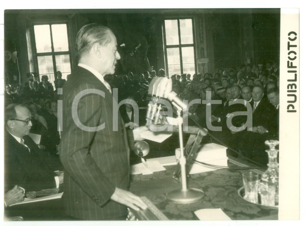 1954 ROMA 127° Consiglio di Amministrazione OIL - Discorso di Gaetano MARTINO 