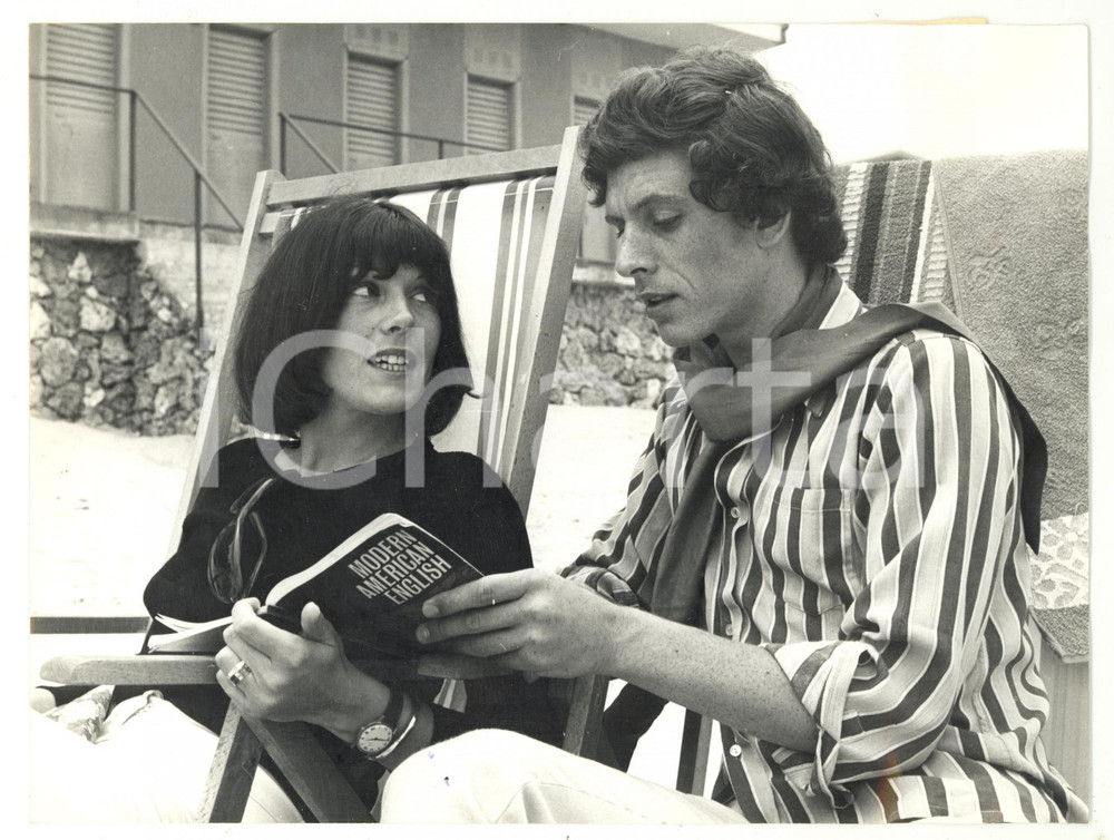 1969 CANTAGIRO Caterina CASELLI a lezione di Inglese *Foto 24x18 cm