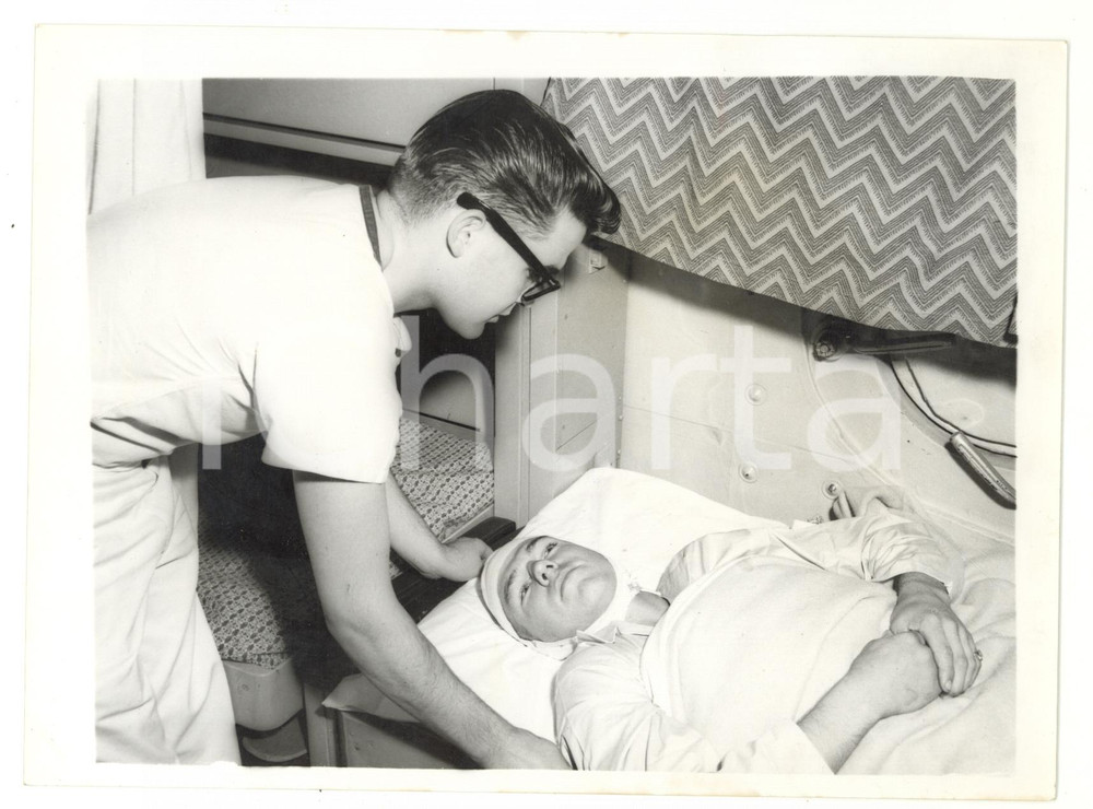 1962 US ARMY George BROWN survivor of Super Constellation ditching - Photo 20x15