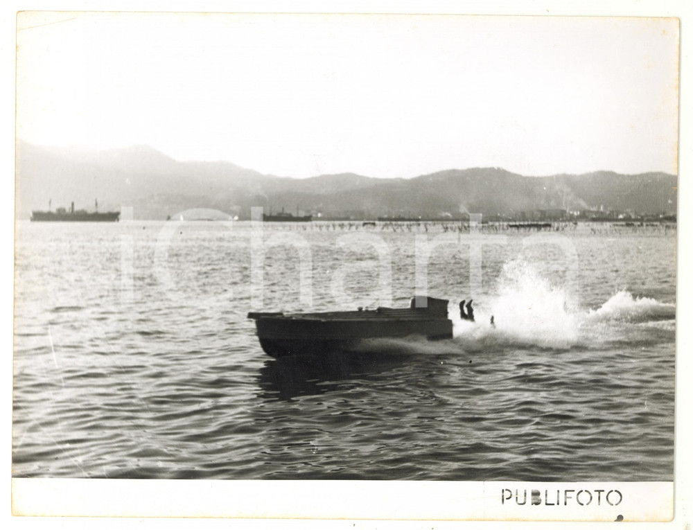 1960 ca ITALIA Incidente nautico *Fotografia DA STUDIARE 24x18
