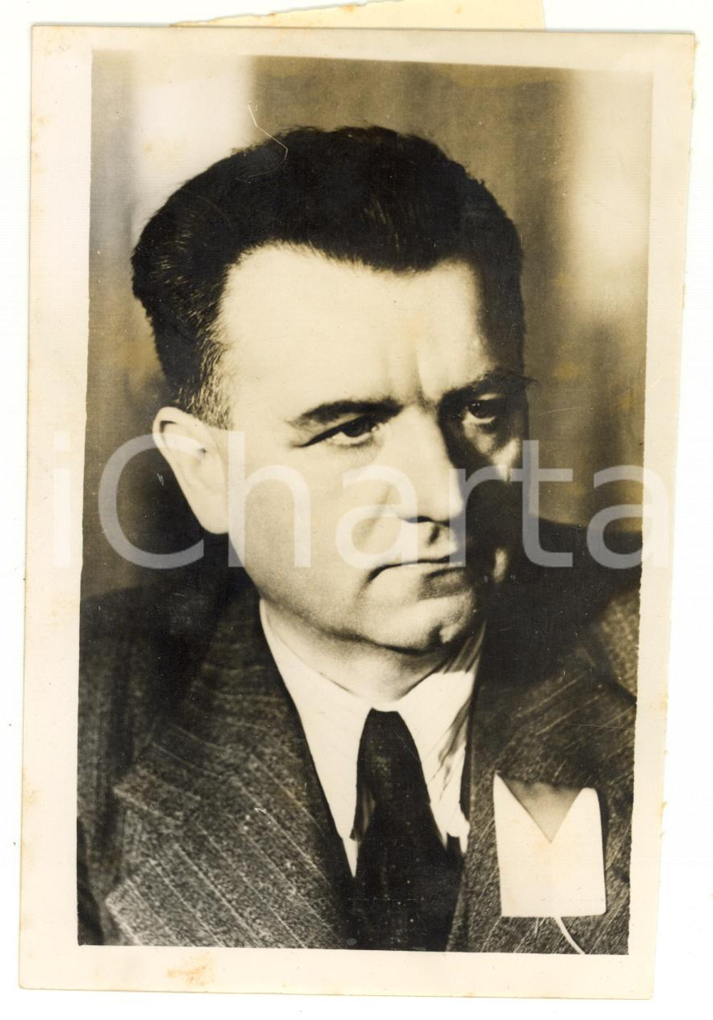 1953 Portrait of president of Czechoslovakia Klement GOTTWALD *Photo 10x15 cm