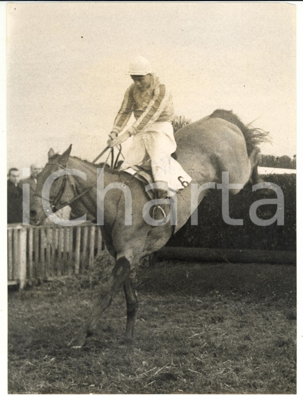 1957 AINTREE Grand National entry ROSE PARK ridden by Michael SCUDAMORE *Photo