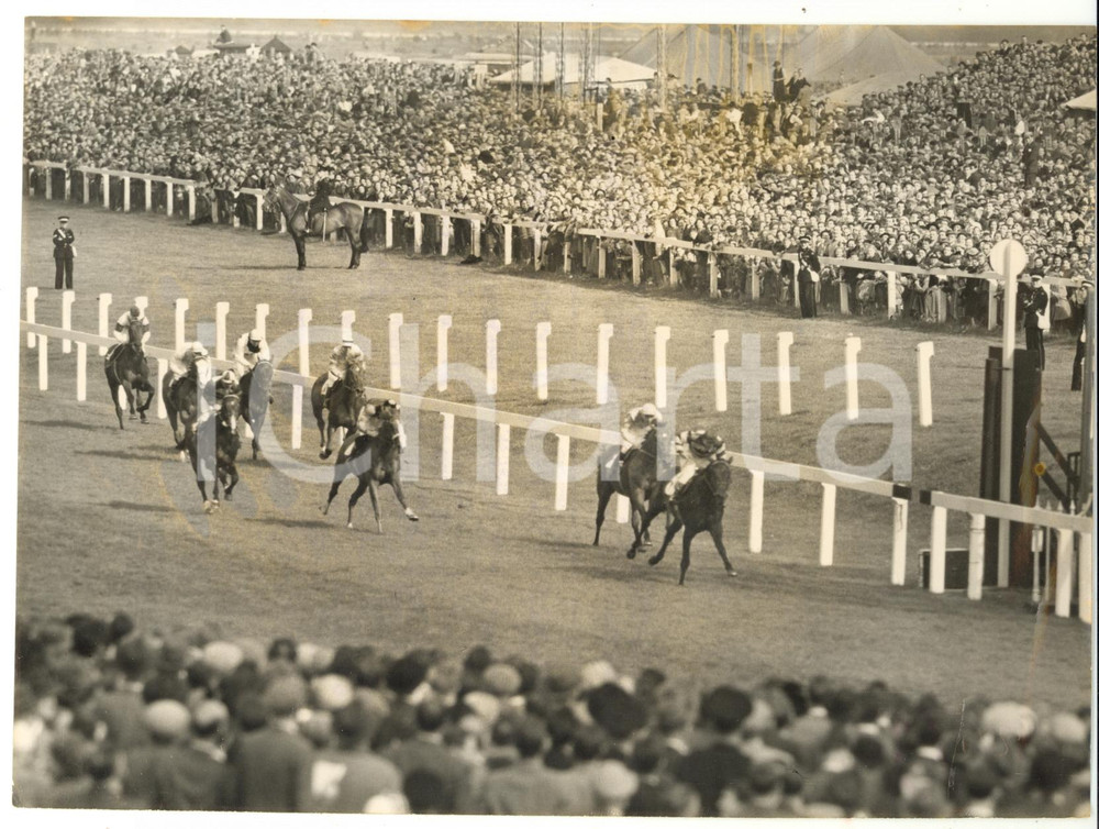 1953 DONCASTER St Leger Stakes - Victory of PREMONITION ridden by Eph SMITH
