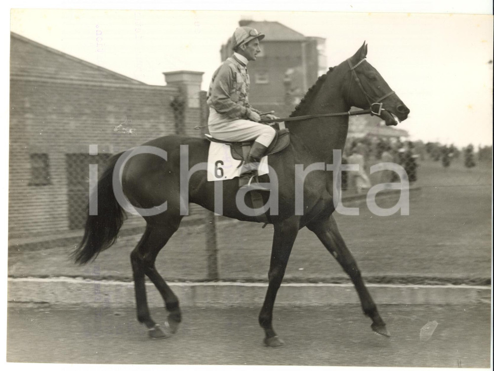 1957 HORSE RACING Epsom Derby entry SACAROLE trained by William RICKABY *Photo