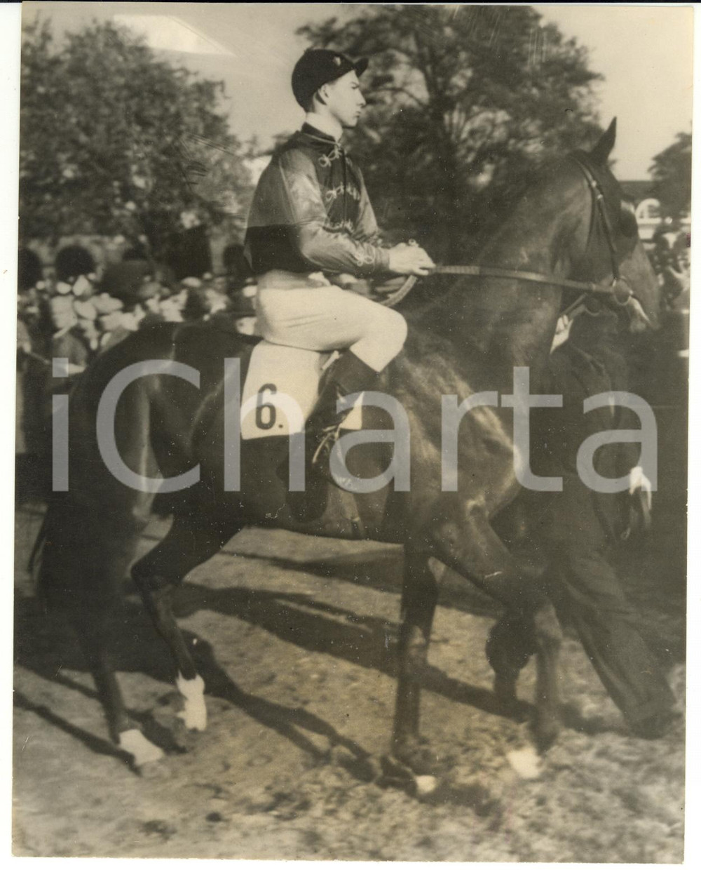 1954 MIDDLEHAM Nursery Handicap - Lester PIGGOTT wearing the Queen's colours
