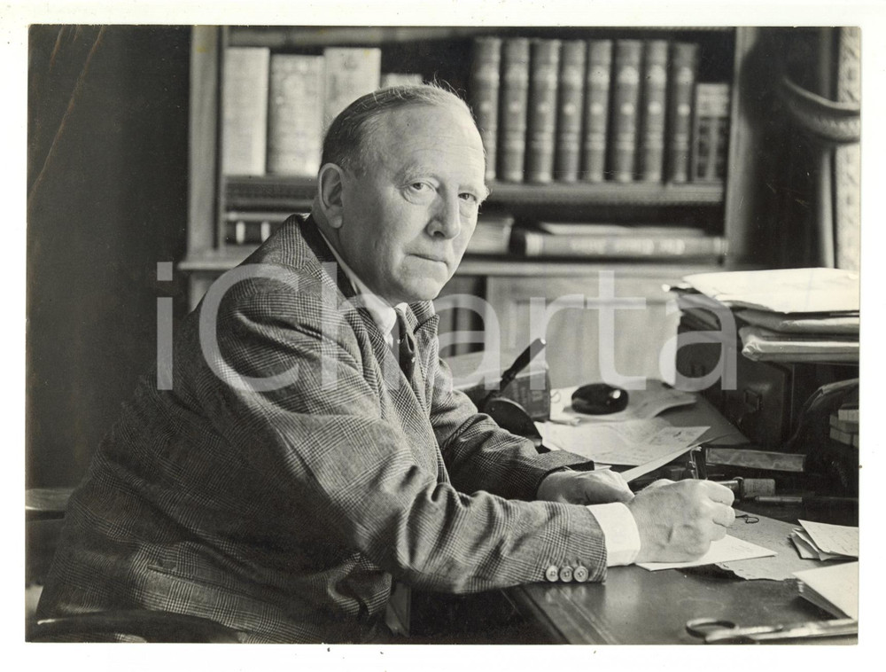 Fotografia d epoca originale 1953 POOLE John Jestyn LLEWELLIN Governor General of the Federation of Rhodesia 1