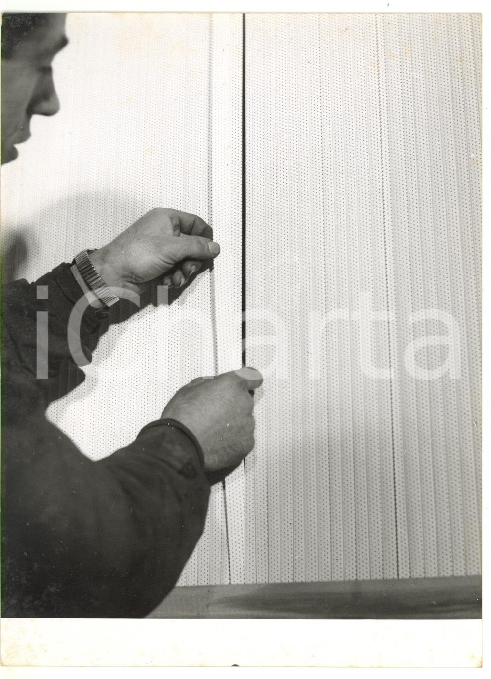 1955 ROMA Cinema Manzoni - Collaudo impianto CINERAMA *Foto 13x18 cm