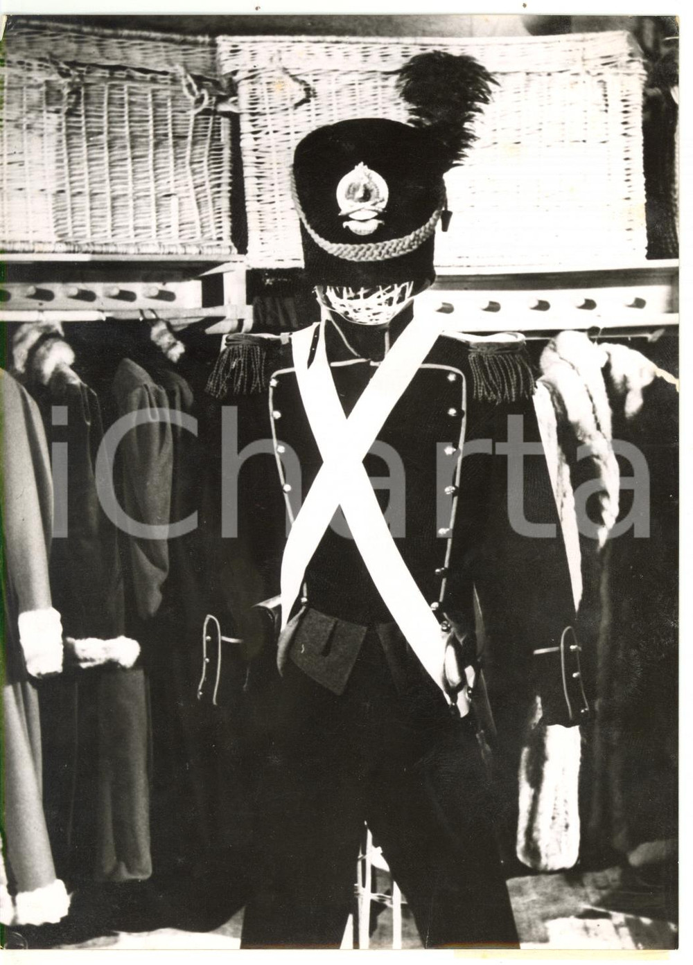1956 CINEMA Costumi del film "Guerra e pace" - Foto VINTAGE 13x18 cm