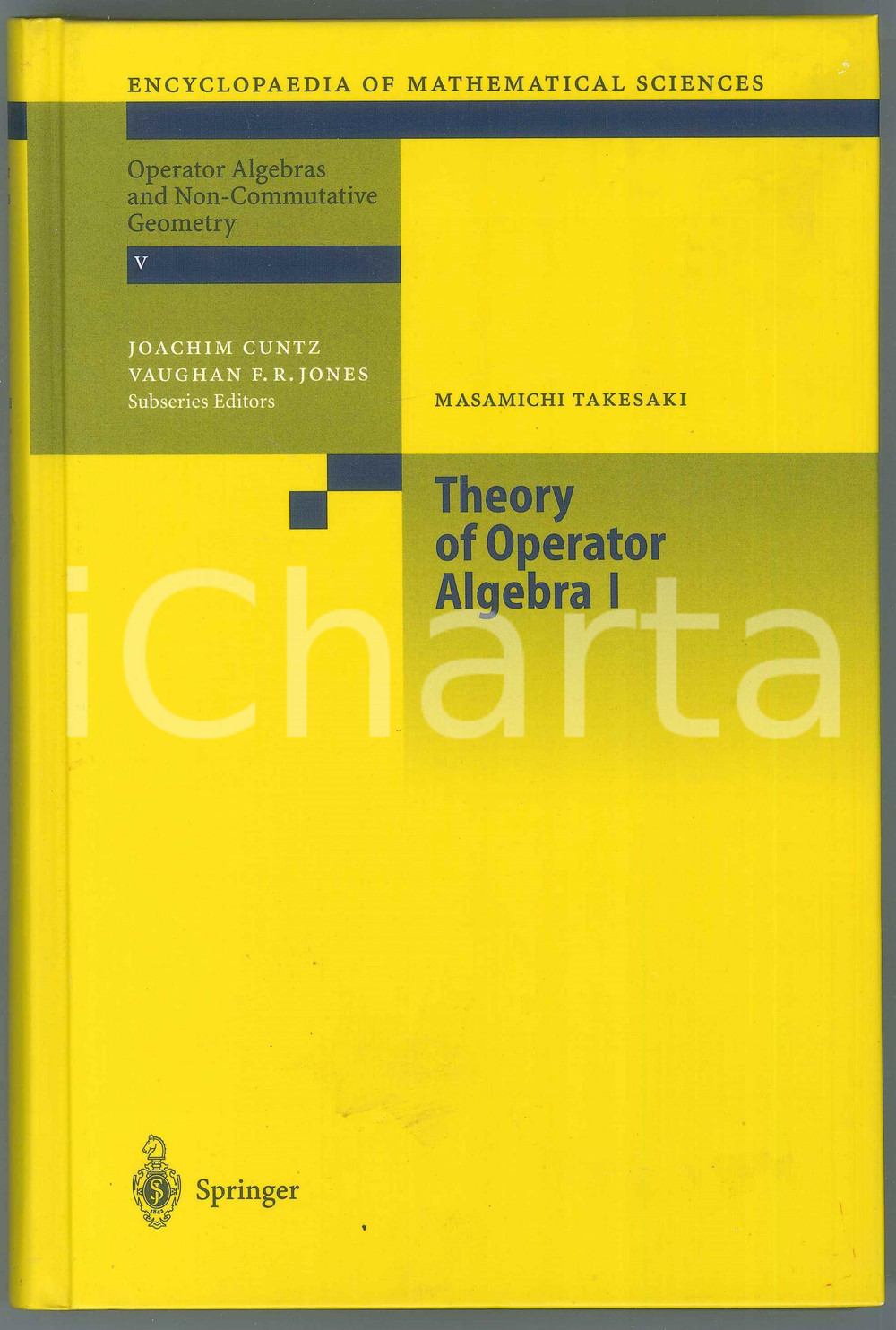 Libro, pubblicazione d epoca 2001 Masamichi TAKESAKI Theory of operator algebra I  SPRINGER 1
