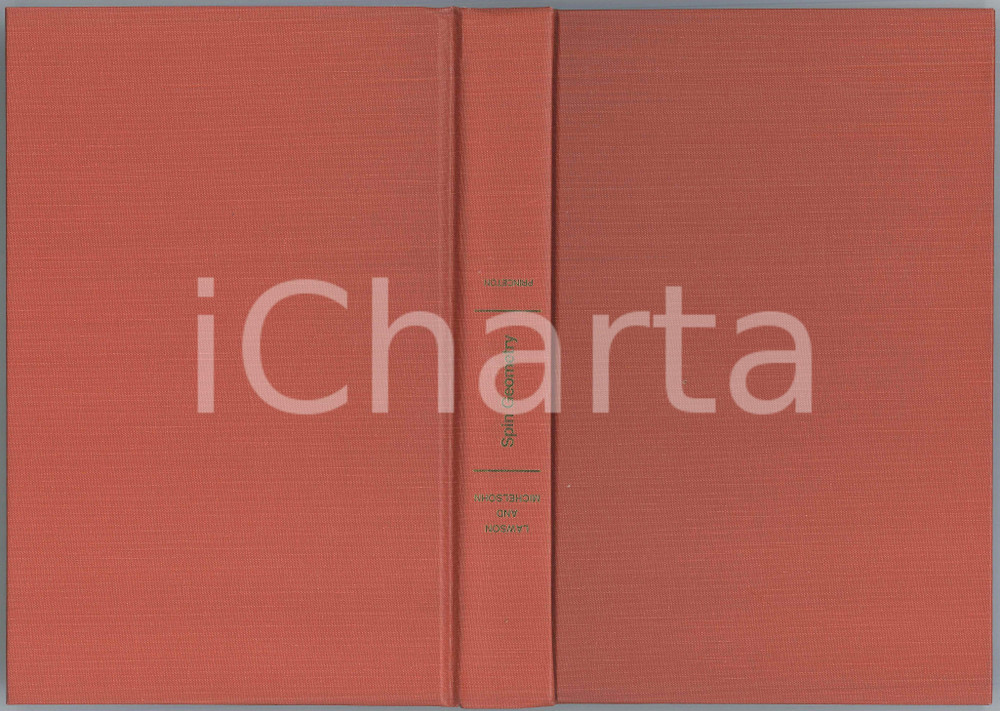 1994 H. Blaine LAWSON Marie-Louise MICHELSOHN Spin Geometry