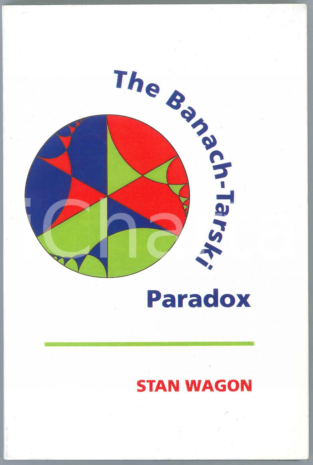 1999 Stan WAGON The Banach-Tarski paradox - Cambridge university press Pubblicazione brossurata in lingua inglese.EDITORE: Cambridge University Press COLLANA: Sigma series in pure mathematics - Vol.6PAGINE: 253 GOOD/buono  Formato: 17x24 cm originale e autentica 1