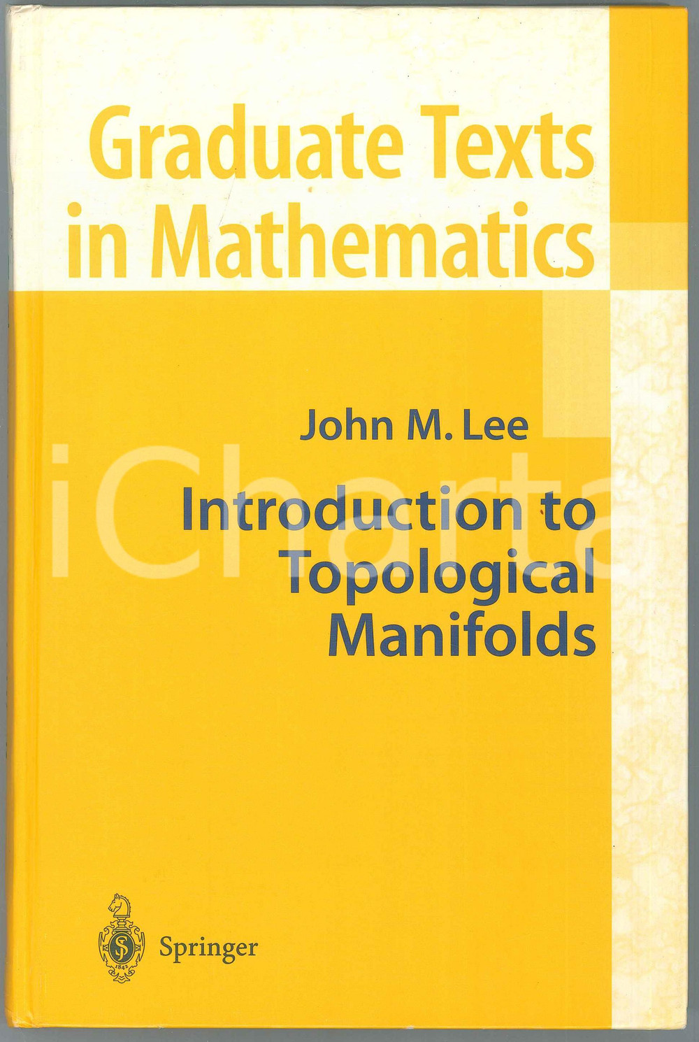 2000 John M. LEE Introduction to Topological Manifolds