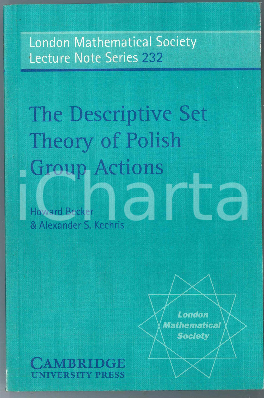 1996 H. BECKER A.S. KECHRIS The Descriptive Set Theory of Polish Group Actions