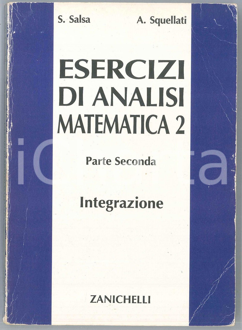 2002 S. SALSA A.SQUELLATI Esercizi di Analisi Matematica 2 Parte 2 Integrazione