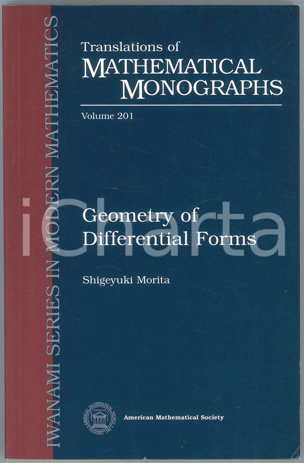 2006 Shigeyuki MORITA Translations of Mathematical Monographs Volume 201