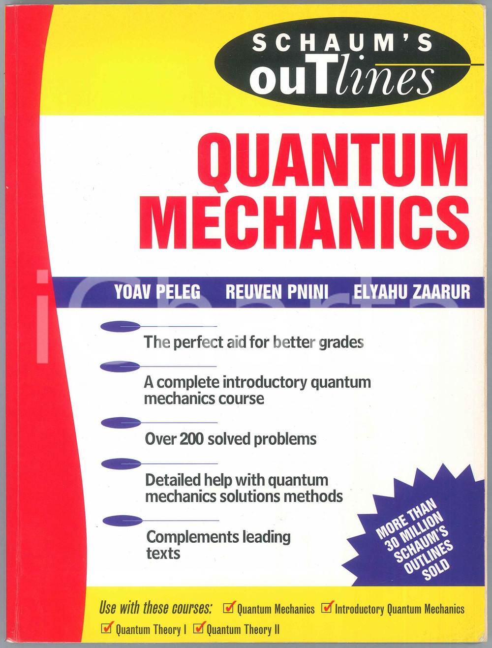 1998 Yoav PELEG Reuven PNINI Elyahu ZAARUR Quantum Mechanics