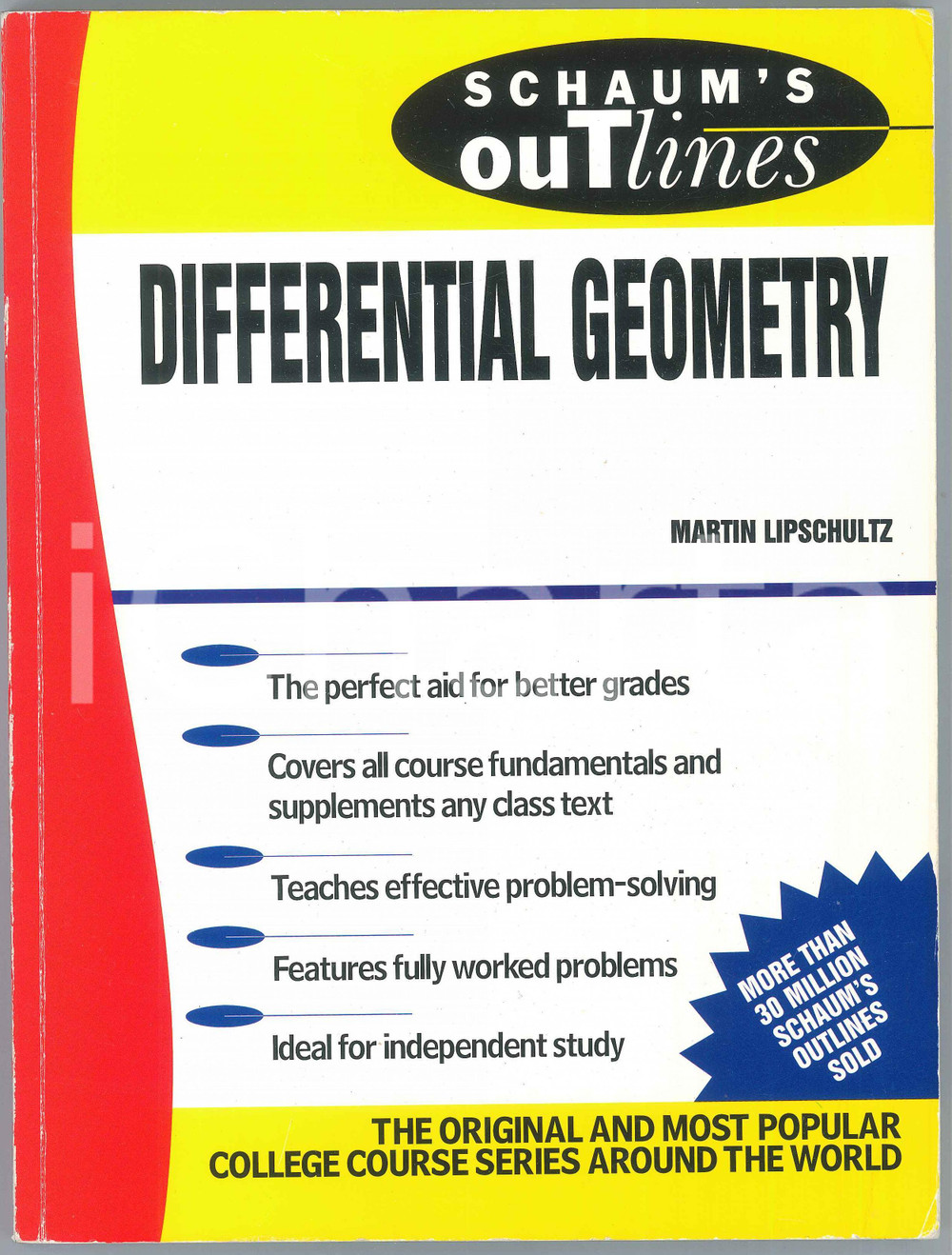 1999 Martin LIPSCHULTZ Differential Geometry