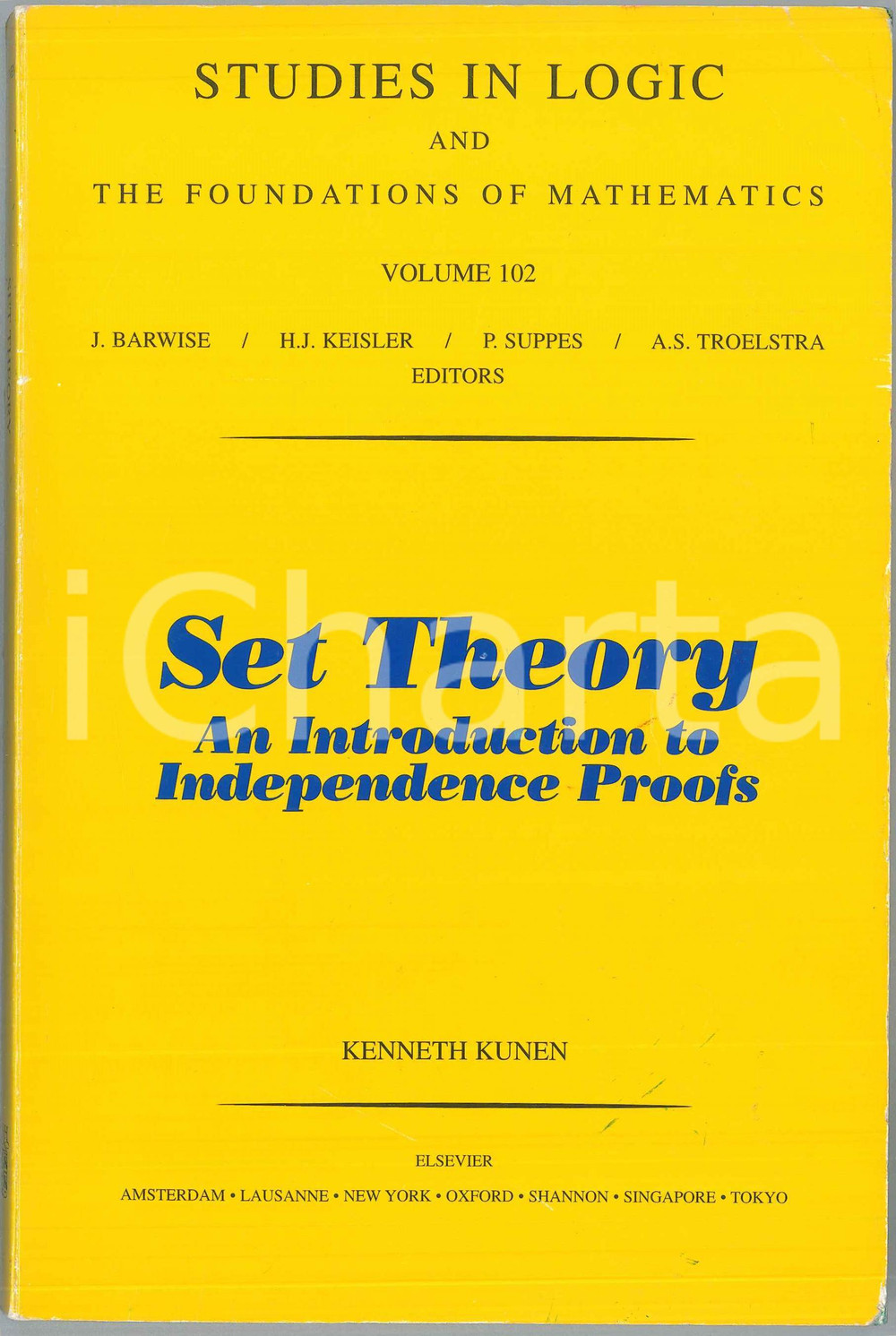 1999 Kenneth KUNEN Set Theory An Introduction to Independence Proofs Volume 102