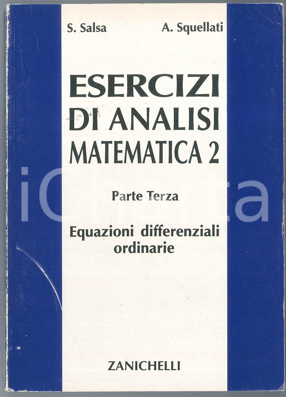 2002 S. SALSA A.SQUELLATI Esercizi di Analisi Matematica 2 Parte Terza