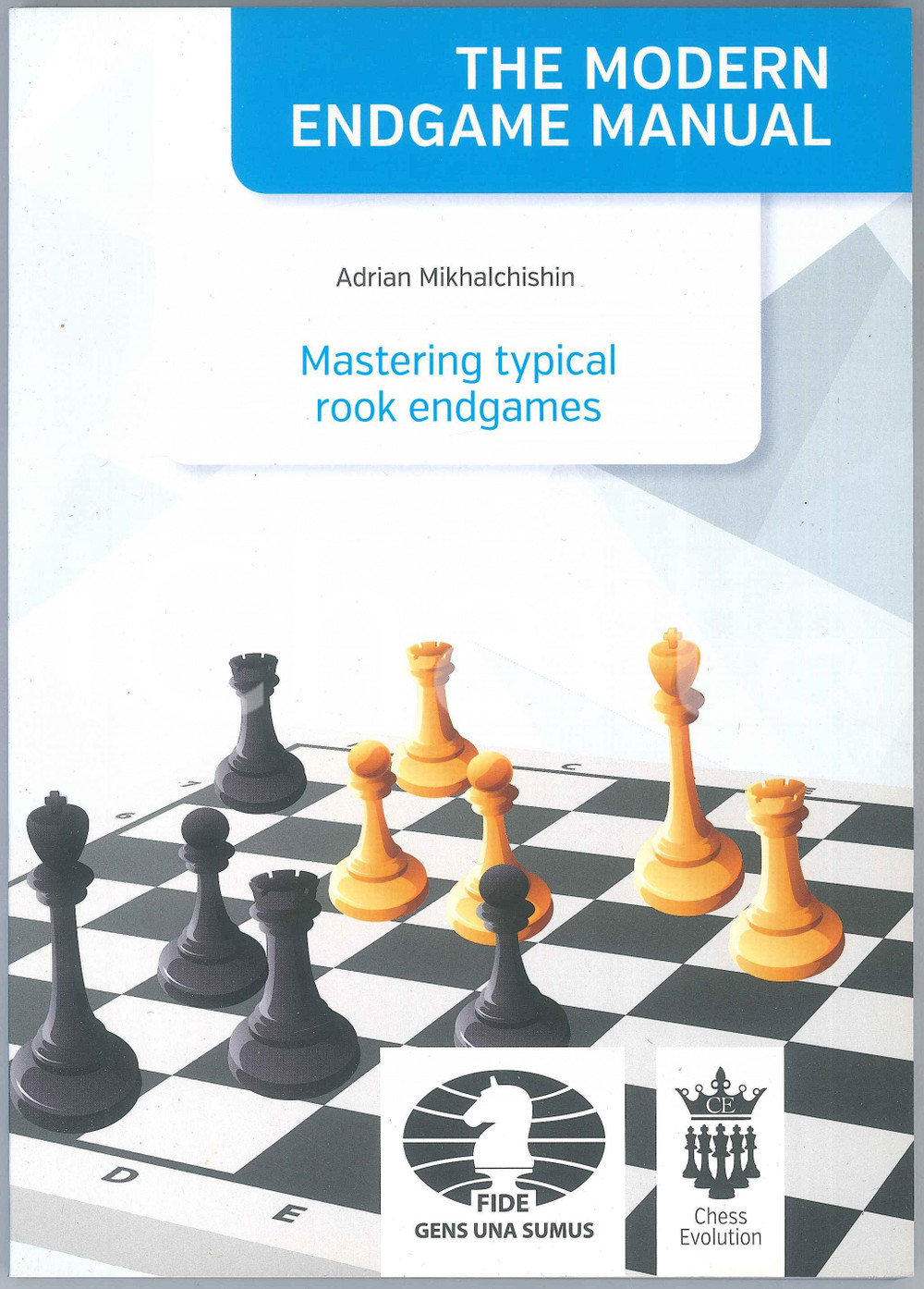2018 Adrian MIKHALCHISHIN Mastering typical rook endgames - CHESS Evolution Brossura editoriale flessibile, in lingua inglese.Collana "The Modern Endgame Manual".EDITORE: Chess EvolutionPAGINE: 333 GOOD/buono  Formato: 17x24 cm originale e autentica 1