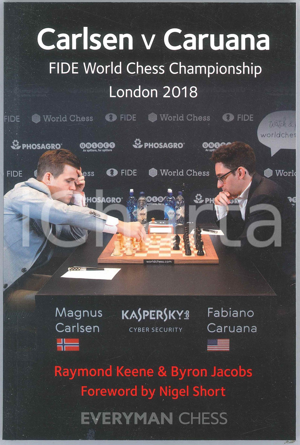 2018 Raymond KEENE Byron JACOBS Carlsen v Caruana FIDE World Chess Championship