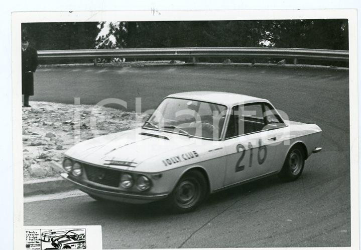 Fotografia d epoca originale 1966 RALLY 8Â° Trofeo SANREMO 2Â° Trofeo F. Patria LANCIA Fulvia JOLLY CLUB Foto 1