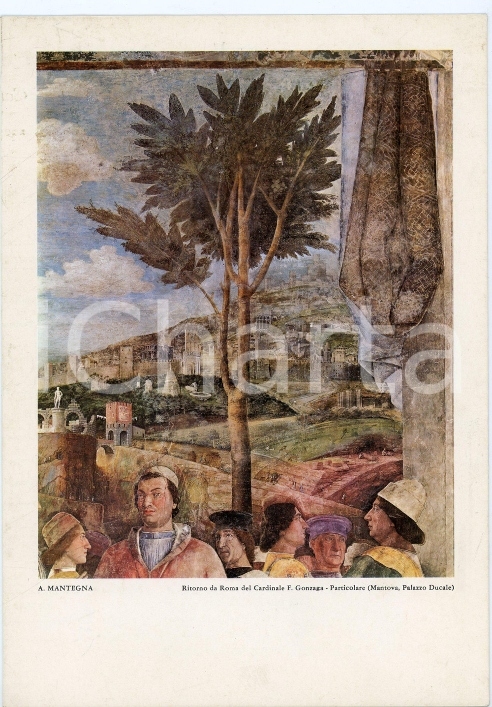 1969 ADRIATICA Soc. NAIGAZIONE MenÃ¹ M/N SAN GIORGIO Ill. A. MANTEGNA  Men&ugrave; originale d'epoca, datato 18 agosto 1969, con illustrazione alla prima facciata.PAGINE: 4 facciate GOOD/buono  Formato: 17x24 cm originale e autentica 1
