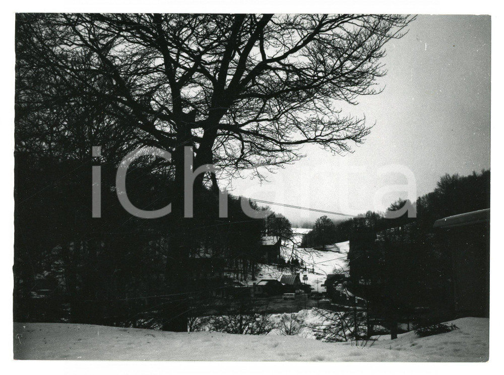 1979 RIETI Massiccio del Terminillo - Campoforogna - Foto 18x13 cm Fotografia d'epoca con didascalia manoscritta al verso.  FAIR/discreto Lievi smussature agli angoli Formato: 18x13 cm originale e autentica 1