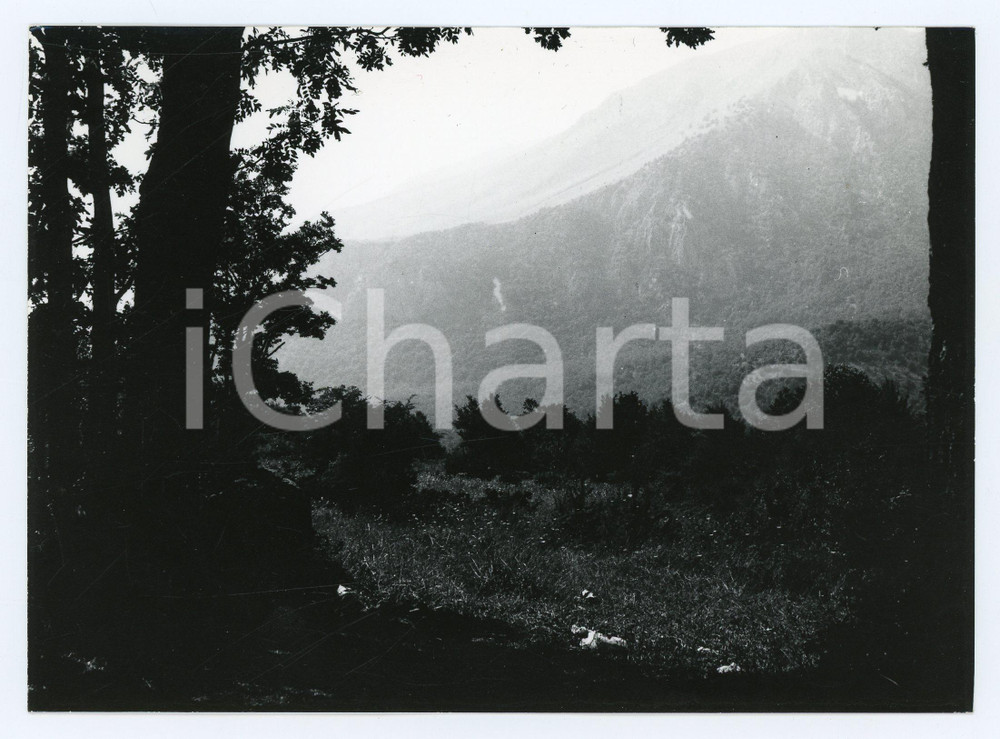 Fotografia d epoca originale 1978 RIETI Massiccio del Terminillo  La Vallonina  Foto 18x13 cm 1