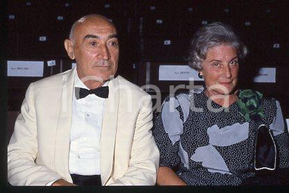 Umberto CAPPUZZO con la moglie Evelina DE LILLIS 1985 ca * 35mm vintage slide 11
