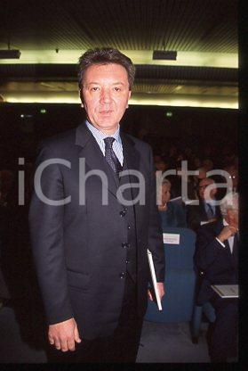 Max PARISI - LEGA NORD Ritratto del Giornalista 1999 ca * 35 mm vintage slide 8
