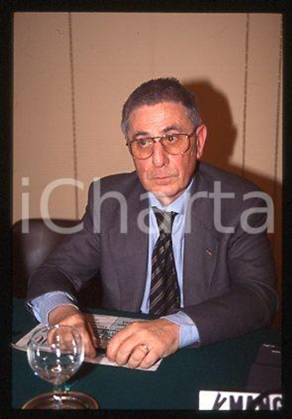 Vittorio MANGANINI - CONFESERCENTI un Presidente 1992 ca * 35 mm vintage slide 6